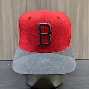 Burton Red and Gray Cap